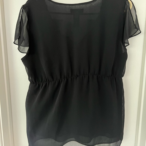 Axcess Sequin Sheer Top - Picture 2 of 4